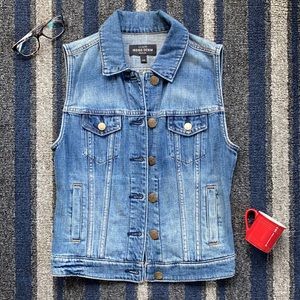 NWOT J. Crew Indigo Denim vest
